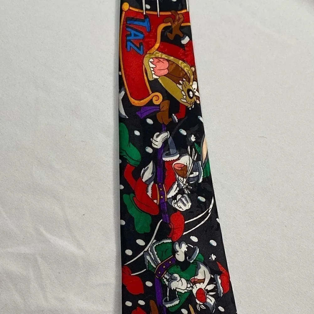EUC Warner Bros. Looney Toon Men’s Tie - Looney Toon Characters